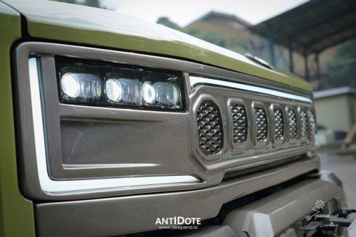 Tactical Vehicle Pindad PANDU – GERAK SENYAP DENGAN TENAGA LISTRIK