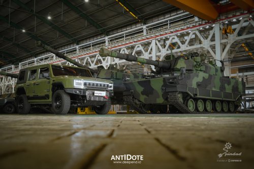 Tactical Vehicle Pindad PANDU – GERAK SENYAP DENGAN TENAGA LISTRIK