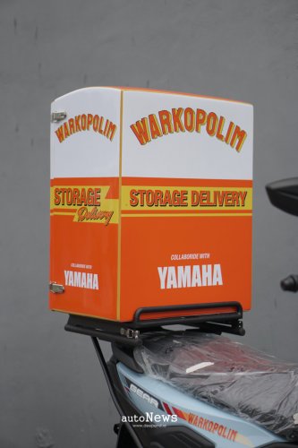 Modifikasi Skutik Yamaha Gear Ultima – DIMODIF TOTAL UNTUK OPERASIONAL WARKOPOLIM