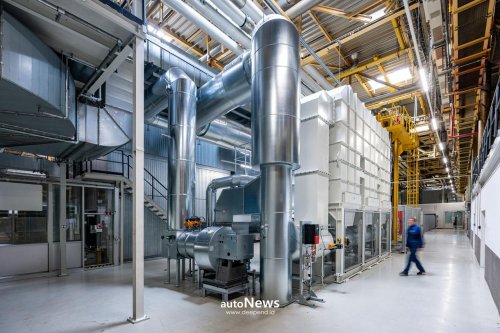 Energi Terbarukan BMW Group Plant Regensburg – KEMBANGKAN BENGKEL CAT TERMAL