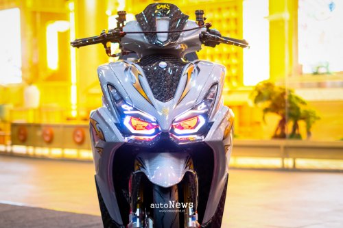 Modifikasi Skutik AEROX ALPHA Cyber Futuristic ala Gundam – JADI SOROTAN DI GTA 2025