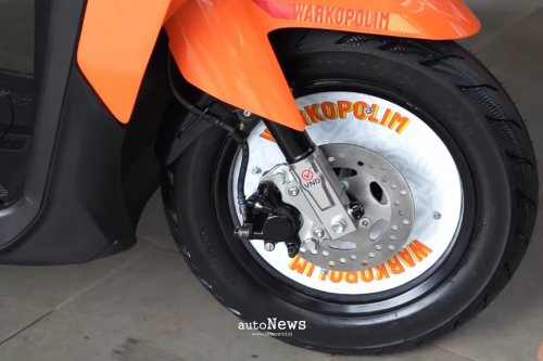 Modifikasi Skutik Gear Ultima Kalcer Edition – KOLABORASI WARKOPOLIM x KATROS GARAGE