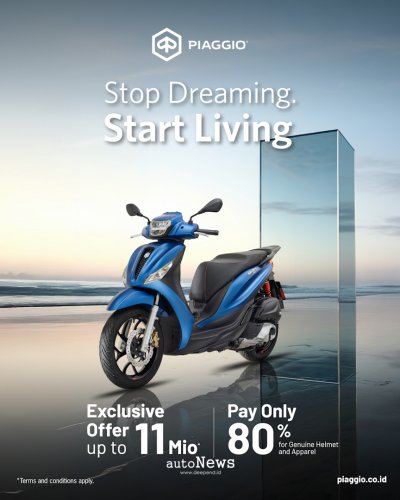 Promo APM Promo HUT RI ke-80 – PIAGGIO INDONESIA TAWARKAN DISKON HINGGA RP 15 JUTA