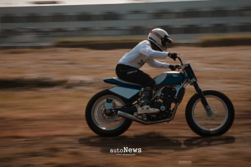 Custom BIke Custom War 2025 – ROYAL ENFIELD HADIRKAN FLAT TRACK GROOVE FT 450