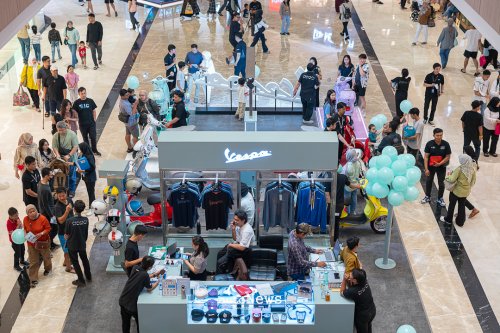 Pameran &amp; Hiburan Vespa Baru 2025 Bisa Dicoba di Bintaro – ADA PROMO DP RP 2 JUTA