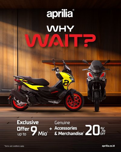 Promo Motor Awal Tahun Promo Awal 2026 Piaggio Group – DISKON HINGGA RP 12 JUTA