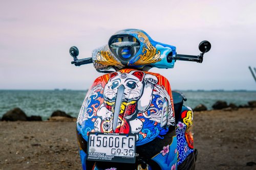 Garage Goal Modifikasi | Yamaha Grand Filano Hybrid – SPORTY JAPANESE VIBE