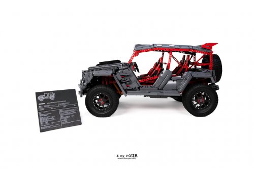 4 by Four Modifikasi | BlueBrixx-Pro 1:8 BRABUS CRAWLER – BUILD YOUR OWN