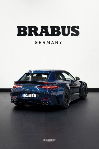 Power Trip BRABUS ROCKET GTS Deep Blue – SHOOTING BRAKE PALING BENGIS