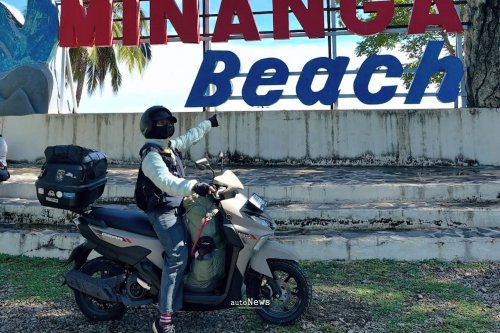 Skuter Matik Yamaha Gear Ultima Dipakai Touring 566 Km – CUMA ISI BENSIN 2 KALI