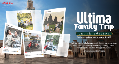 Ultima Family Trip Cuma Upload Foto – PEMILIK YAMAHA GEAR ULTIMA BISA UMROH GRATIS