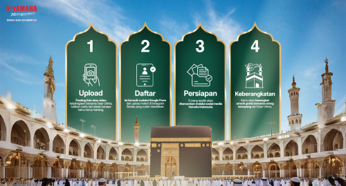 Ultima Family Trip Cuma Upload Foto – PEMILIK YAMAHA GEAR ULTIMA BISA UMROH GRATIS