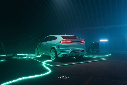 Power Trip BRABUS 900 MINT &amp; SUPERBLACK – SUPER SUV HYBRID 900 HP