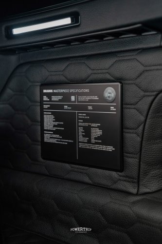 Power Trip BRABUS 900 MINT &amp; SUPERBLACK – SUPER SUV HYBRID 900 HP