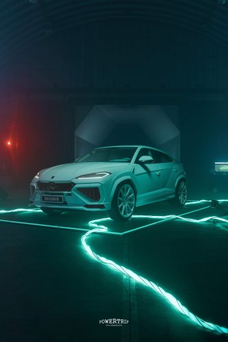 Power Trip BRABUS 900 MINT &amp; SUPERBLACK – SUPER SUV HYBRID 900 HP