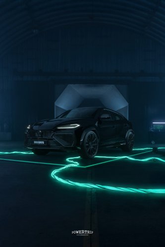 Power Trip BRABUS 900 MINT &amp; SUPERBLACK – SUPER SUV HYBRID 900 HP