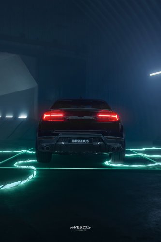 Power Trip BRABUS 900 MINT &amp; SUPERBLACK – SUPER SUV HYBRID 900 HP