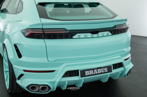 Power Trip BRABUS 900 MINT &amp; SUPERBLACK – SUPER SUV HYBRID 900 HP