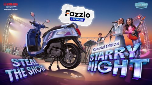 Facelift Motor Fazzio Hybrid Tampil Beda – YAMAHA RILIS WARNA BARU STARRY NIGHT