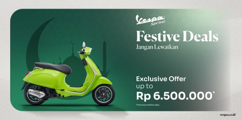 Promo Motor Promo Ramadhan Piaggio Group Brands – DISKON HINGGA RP 12 JUTA