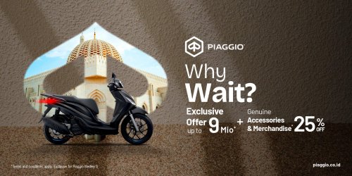 Promo Motor Promo Ramadhan Piaggio Group Brands – DISKON HINGGA RP 12 JUTA