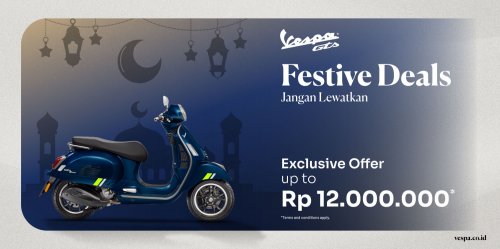Promo Motor Promo Ramadhan Piaggio Group Brands – DISKON HINGGA RP 12 JUTA