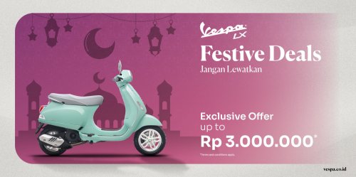 Promo Motor Promo Ramadhan Piaggio Group Brands – DISKON HINGGA RP 12 JUTA