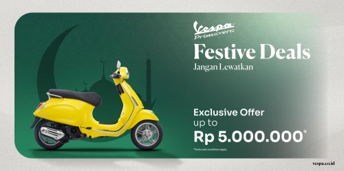 Promo Motor Promo Ramadhan Piaggio Group Brands – DISKON HINGGA RP 12 JUTA