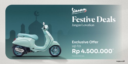Promo Motor Promo Ramadhan Piaggio Group Brands – DISKON HINGGA RP 12 JUTA
