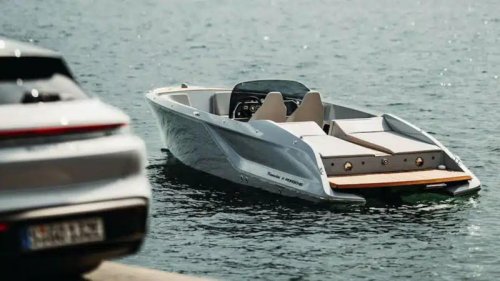 Porsche's $600,000 Electric Speedboat Uses Macan EV Powertrain