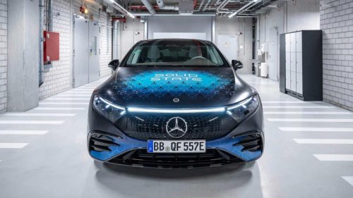 Mercedes's Revolutionary 600-Mile Solid-State EV Prototype Is Officially On The Road