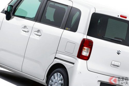 新車148万円！ スズキ新「ワゴンR」に反響殺到！「MT×ターボに期待！」「レトロなデザインで良いね」の声も！ 両側「スライドドア」採用した斬新モデル“スマイル”とは！