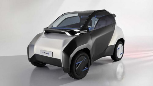 Toyota Reveals Quirky New EV Concept With Solar Panels For A Roof