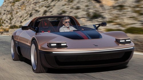 Pop-Up Headlights Are So Back! Bertone's New Sports Car Wears 'Em Loud and Proud