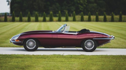 A 1966 Jaguar E-Type Series I 4.2-Liter Roadster in Photos