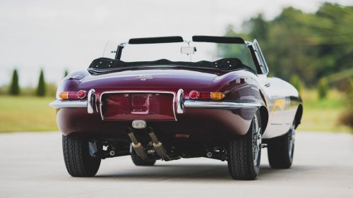 A 1966 Jaguar E-Type Series I 4.2-Liter Roadster in Photos