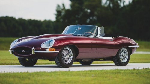A 1966 Jaguar E-Type Series I 4.2-Liter Roadster in Photos