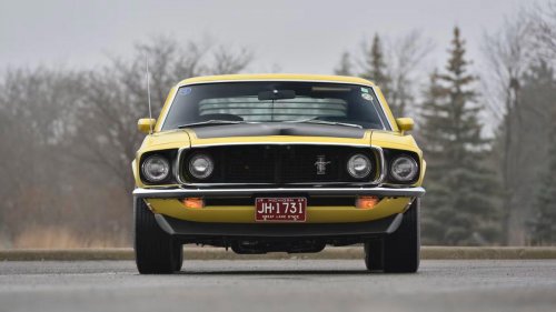 A 1969 Ford Mustang Boss 302 Fastback in Photos