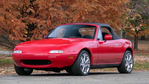 A 1990 Mazda Miata Convertible in Photos
