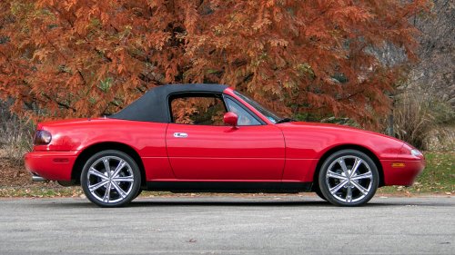 A 1990 Mazda Miata Convertible in Photos