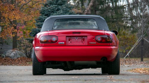A 1990 Mazda Miata Convertible in Photos