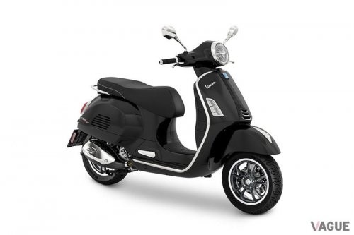 クロームパーツが輝く「洗練のモノトーン仕上げ」がカッコいい！ ベスパのフラッグシップに新モデル「GTS 300スーパー」が登場