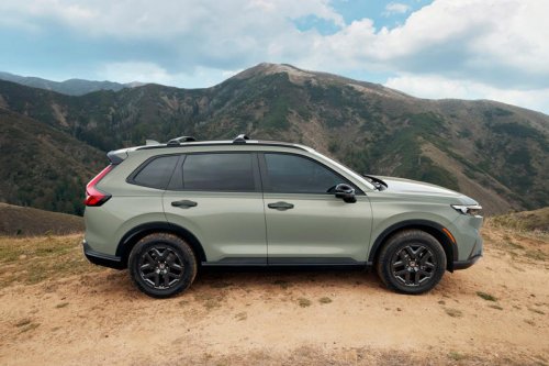 View Exterior Photos of the 2026 Honda CR-V Hybrid TrailSport