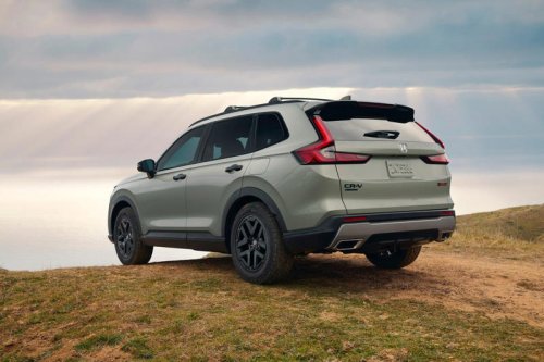 View Exterior Photos of the 2026 Honda CR-V Hybrid TrailSport
