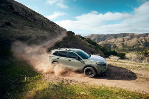 View Exterior Photos of the 2026 Honda CR-V Hybrid TrailSport