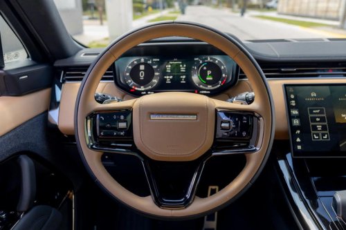 View Interior Photos of the 2025 Land Rover Range Rover Sport PHEV