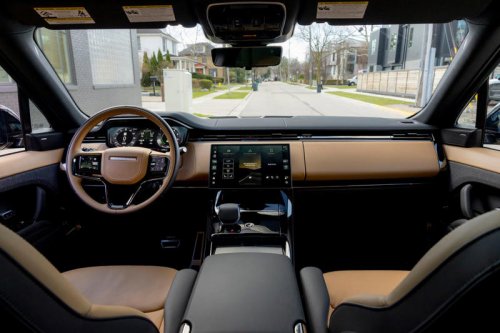 View Interior Photos of the 2025 Land Rover Range Rover Sport PHEV