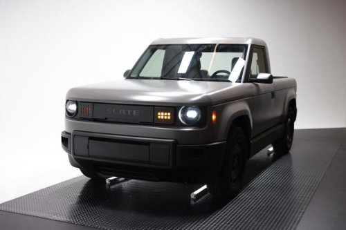 View photos of the 2027 Slate truck