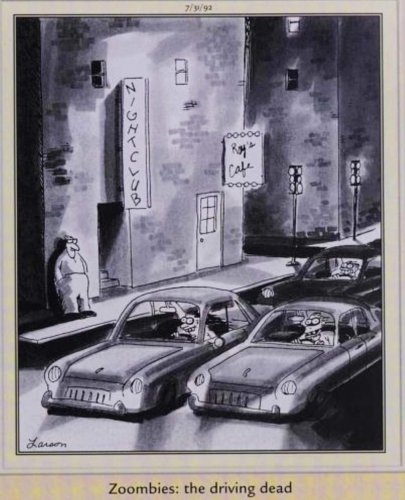 The Far Side's Worst Drivers Terrorize the Roads in These 10 Hilarious Comics