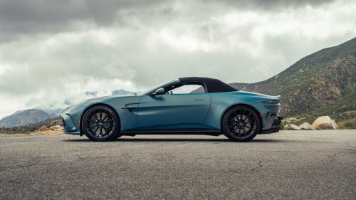 The 2025 Aston Martin Vantage Roadster in Photos